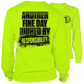 Neon yellow long sleeve hi-vis t-shirt from the Responsibility collection