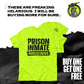 Neon yellow Prison Inmate safety yellow hi-vis t-shirt for high visibility and safety