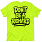 Neon yellow t-shirt from Richard, perfect for high visibility and safety needs