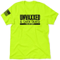 Neon yellow t-shirt from Over Taxxed, a stylish safety yellow hi-vis t-shirt