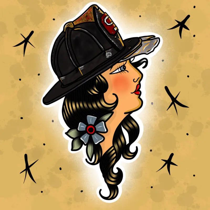 Neotrad Firema'am Sticker Celebrating Strength and Femininity - Chief Miller Apparel