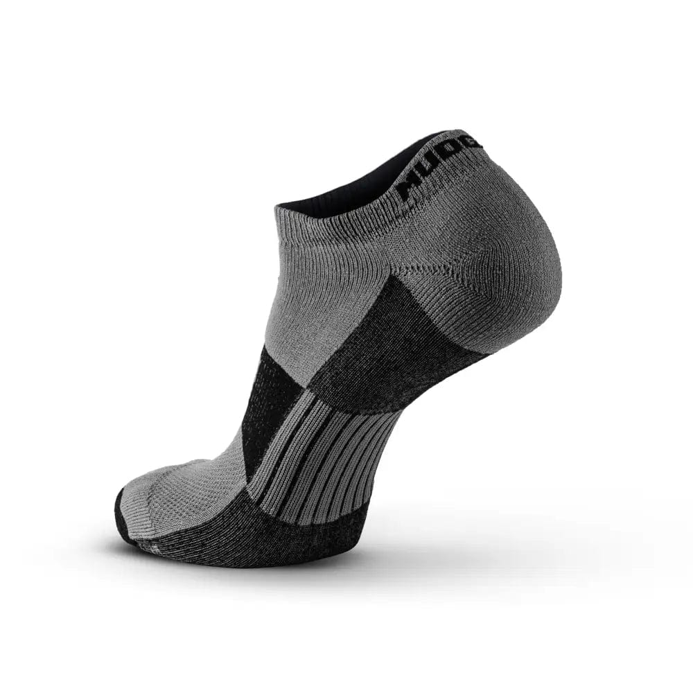 Chief Miller Inventory No-Show Running Socks - Gray/Black (2 Pair Pack) Apparel