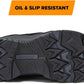 Oil and slip-resistant sole on OVERWATCH Steel Toe Sneaker WP work shoes