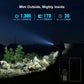 OLIGHT BATON4KITBK Baton 4 Powerful EDC Flashlight 1300 Lumens - Black - Premium (With Charging Case) - Chief Miller Apparel