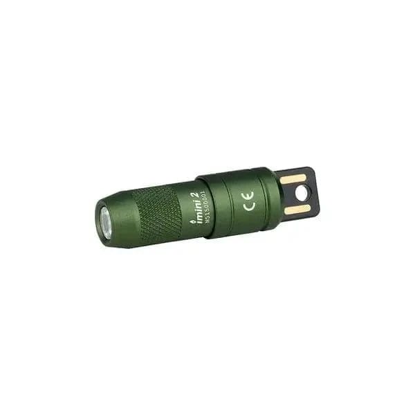 Chief Miller Flashlights OLIGHT IMINI2ODG imini 2 Rechargeable Mini Flashlight - OD Green Apparel