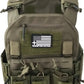 Olive drab tactical body armor with magazine pouches and Redemption Tactical patch