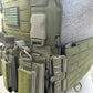 Olive drab Redemption Tactical CRUSADER 2.0 plate carrier vest with modular attachments