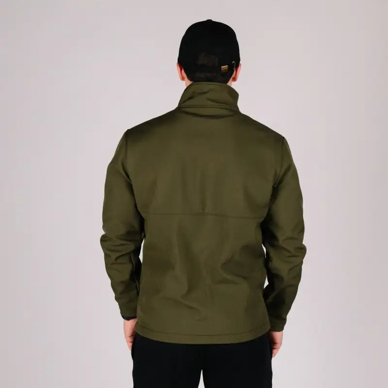Olive green Tactical Jacket Bravo with hand pockets for outdoor and tactical use