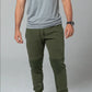 Olive green Carrier Joggers Mk.II with ribbed cuffs and patented carrier retention waistband