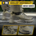Olive green mesh sneakers summer sport for comfortable summer sport footwear