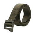 Olive green nylon M-Tac Double Duty Tactical Belt with durable plastic buckle