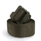 Olive green M-Tac Double Duty Tactical Belt Hex with durable plastic buckle