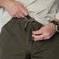 Olive green Carrier Traveler Joggers with concealed carry and carrier retention waistband