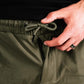 Olive green drawstring carrier shorts with concealed carry design from Arrowhead Tactical Apparel