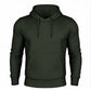Olive green quilted Standoff Concealment Hoodie Mk.II with hand pocket and concealment features