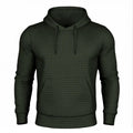 Olive green quilted Standoff Concealment Hoodie Mk.II with hand pocket and concealment features