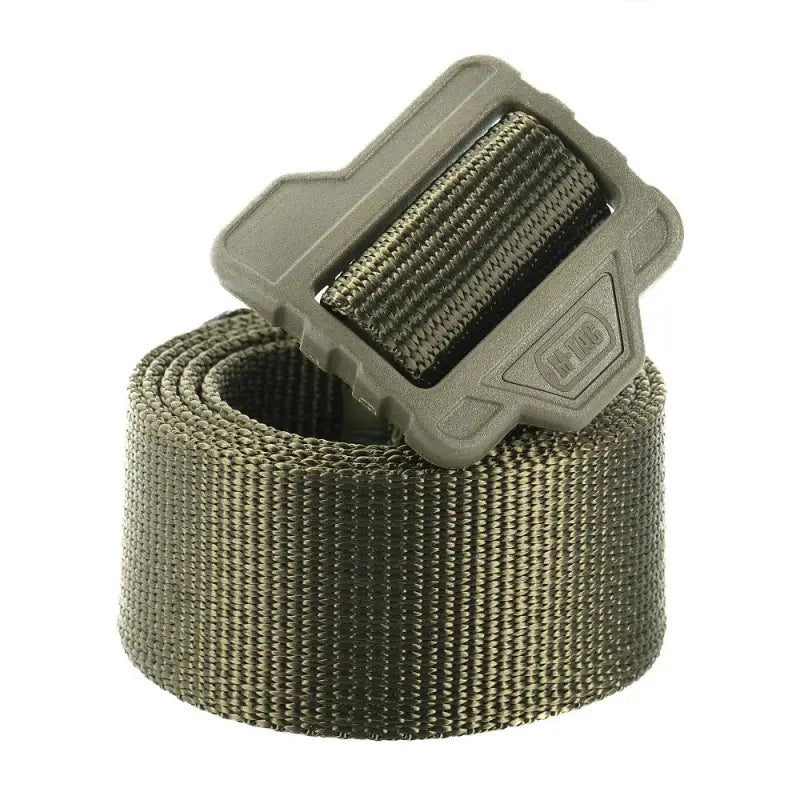 Olive green M-Tac Lite Tactical Belt Gen.II with durable nylon and plastic buckle