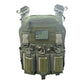 Olive green Redemption Tactical CRUSADER 2.0 plate carrier vest with magazine pouches and standard 10x12 plate slot