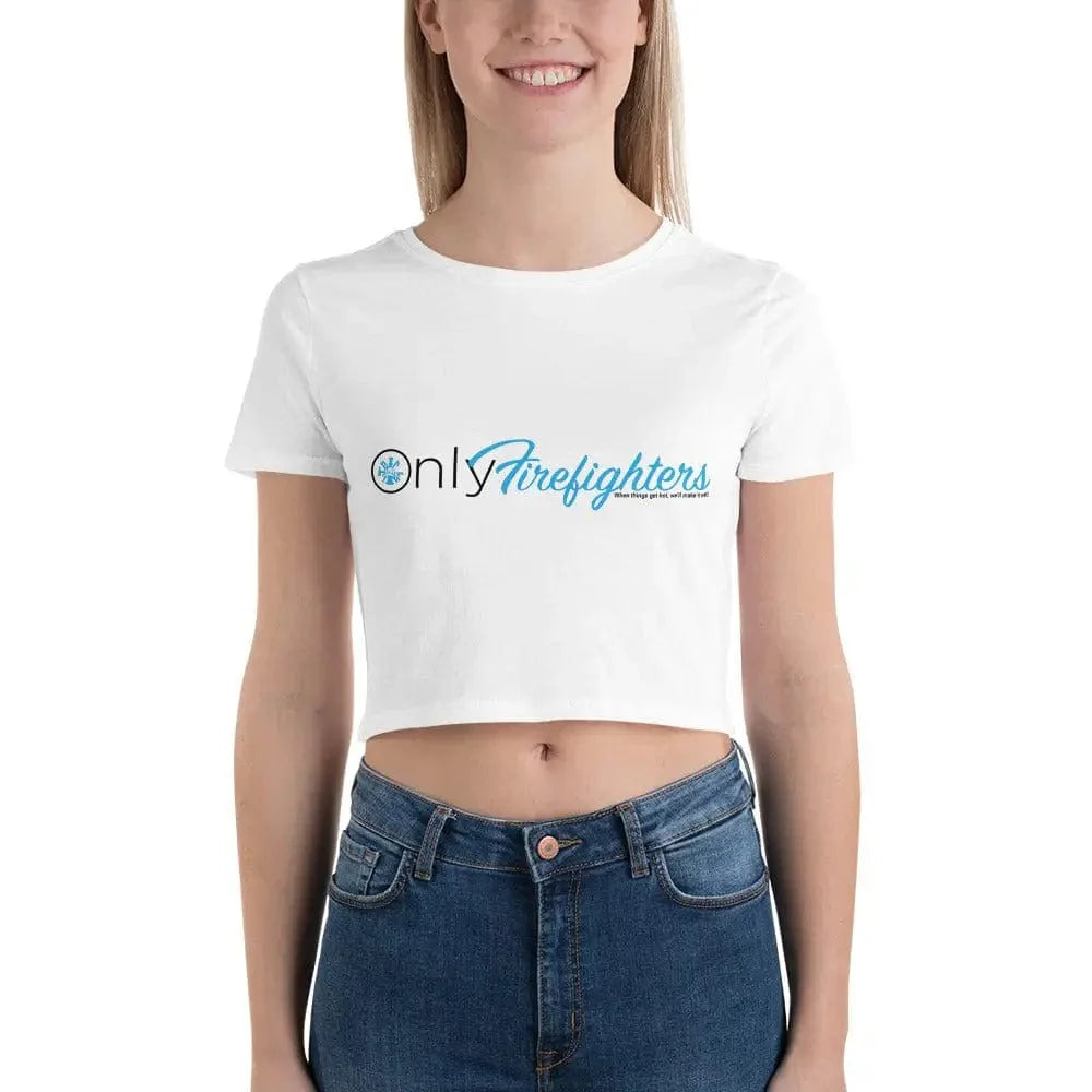 Chief Miller Only Firefighters Women’s Crop Tee Apparel