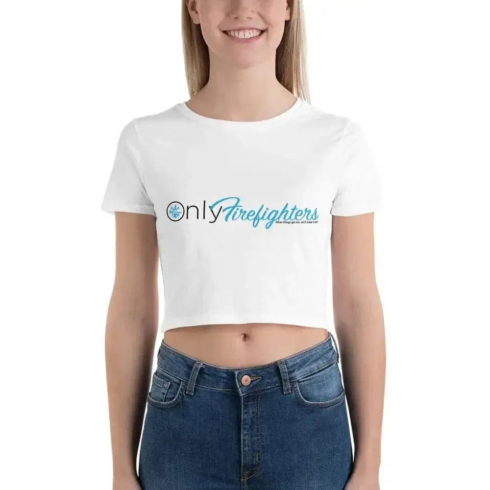 Only Firefighters Women’s Crop Tee - Chief Miller Apparel