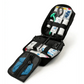 Open Scherber Premium IFAK Kit with medical supplies and bandages in black case