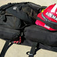 Open black Wildland Gear Bag 2 Compartment Aleman Style with zipper pockets and hand grips
