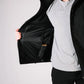 Open Tactical Jacket Bravo revealing interior hand pocket for versatile storage