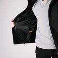 Open Tactical Jacket Bravo revealing interior hand pocket for versatile storage