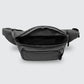 Open gray fanny pack waist pouch for first responders and firefighters emergency use
