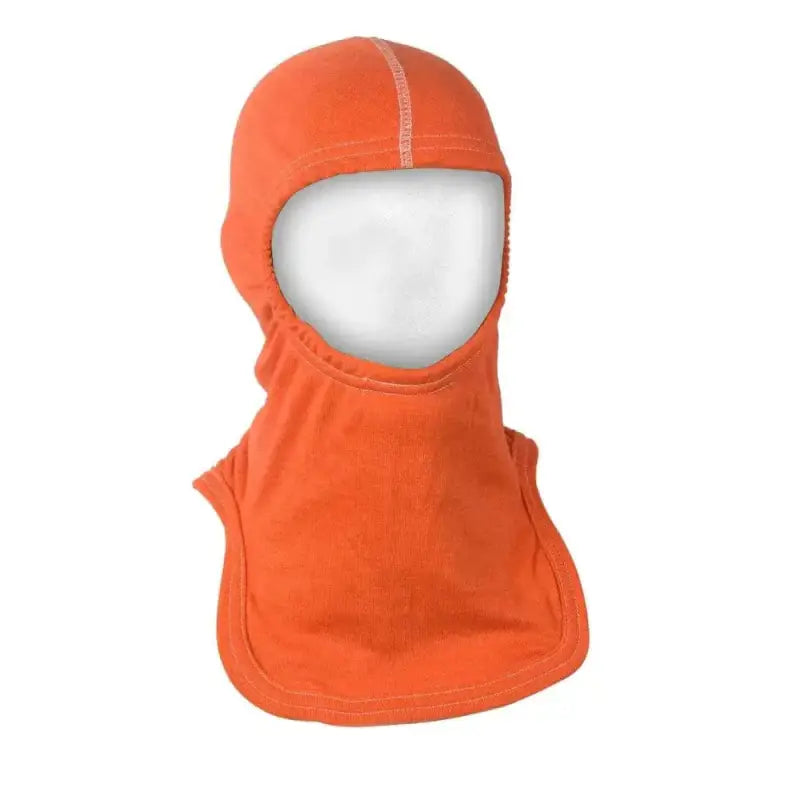 Orange Majestic PAC IA Hood Nomex Blend with reflective stitching for structural firefighting