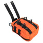 Orange and black MOLLE pouch for first aid, ideal as a Trauma Bag or Gunshot Bag