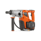 Orange and gray Husqvarna 540i battery powered core drill kit with battery pack