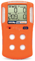 Orange Multi-Gas Detector 4 GAS DETECTOR with 2-Year Run Time for Gas Detection