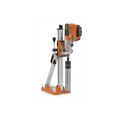 Orange and silver Husqvarna 540i battery powered core drill kit with adjustable mounting