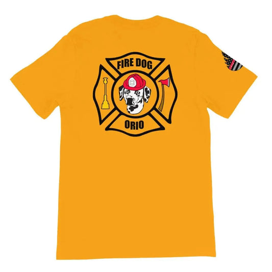 Chief Miller Orio The Fire Dog Short-Sleeve T-Shirt (back logo) Apparel