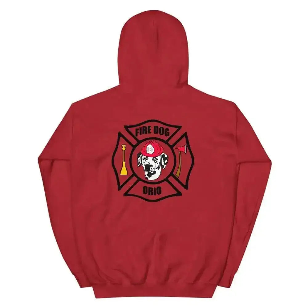 Orio The Fire Dog Unisex Hoodie - Chief Miller Apparel