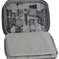 Padded storage case with elastic loops for organizing tools in Four Gun Pistol Pack