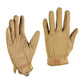 Tan M-Tac Gloves Scout Tactical Mk.2 with textured palms and adjustable wrist straps