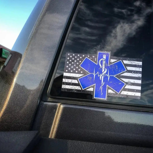 Paramedic Flag - Decal - Chief Miller Apparel