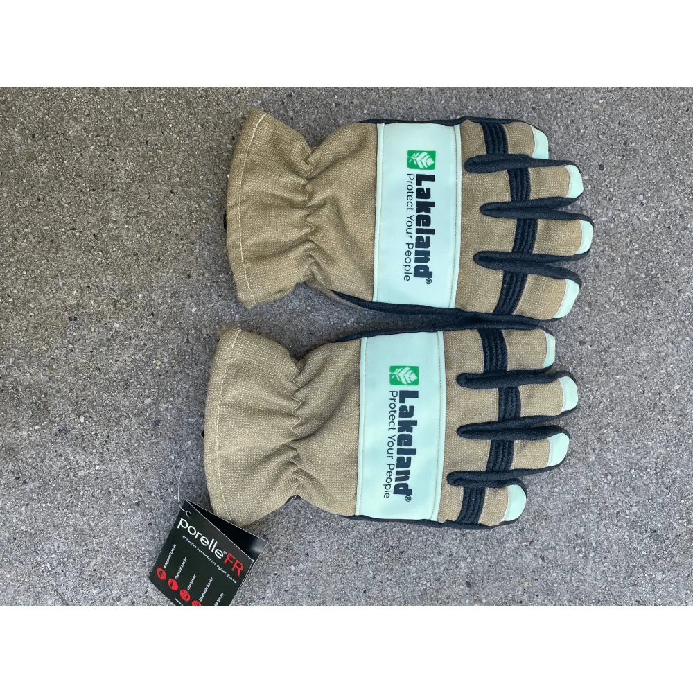 Chief Miller PBI & Leather - Structural Glow in the Dark Firefighting Gloves Apparel