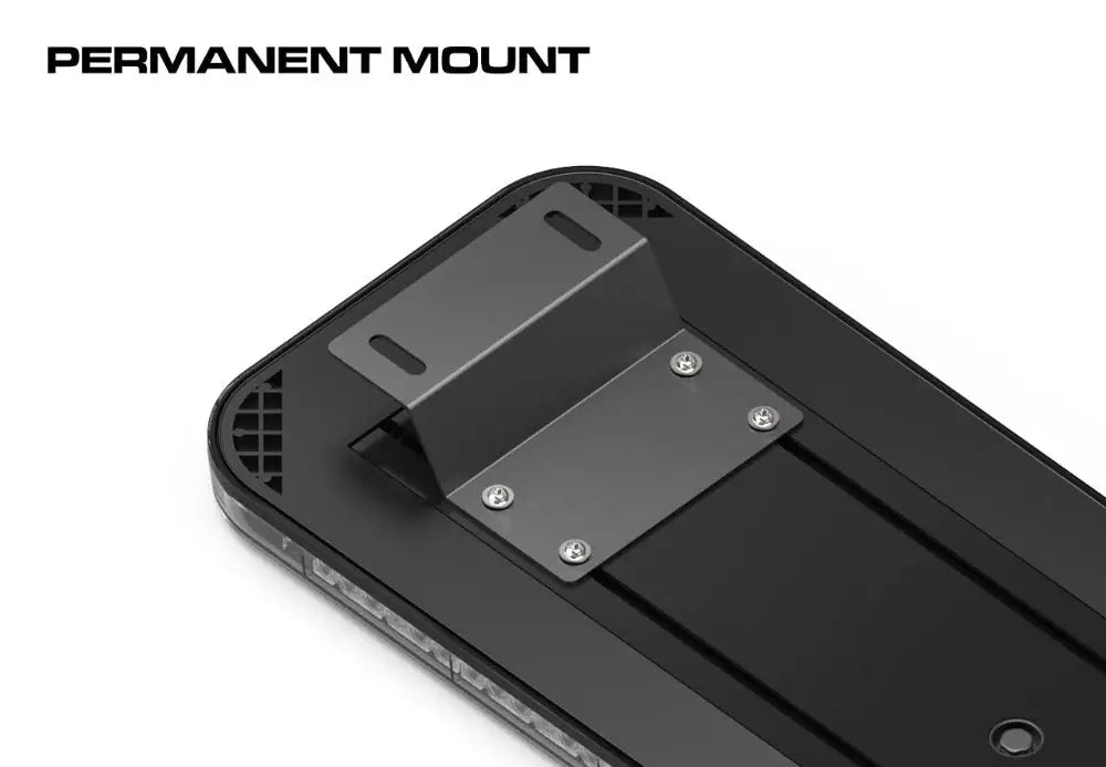Permanent mount light bar on Feniex Fusion-S GPL Exterior Light Bar for enhanced visibility