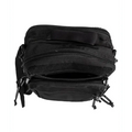Black nylon utility pouch with zippered compartments for PF-1 Armored Fast Access EDC CCW Bag