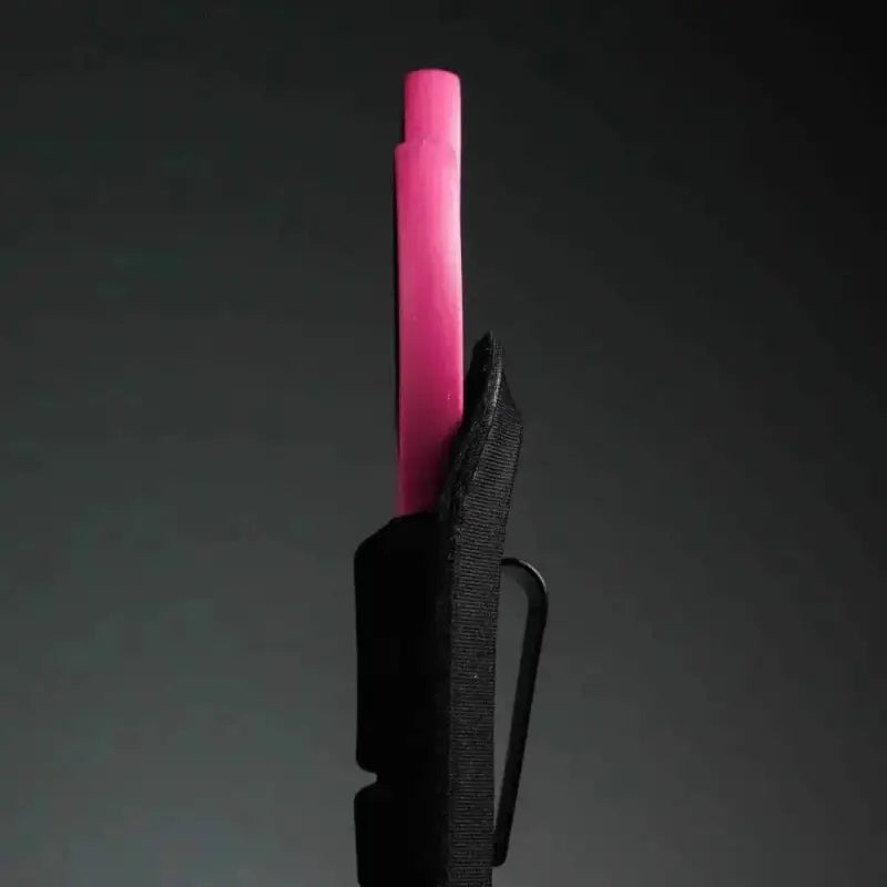 Pink highlighter marker in XShear Soft Holster for convenient storage and access