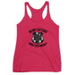 Vintage shocking pink Police Women’s Racerback tank top with Do My Tattoos Matter Now design