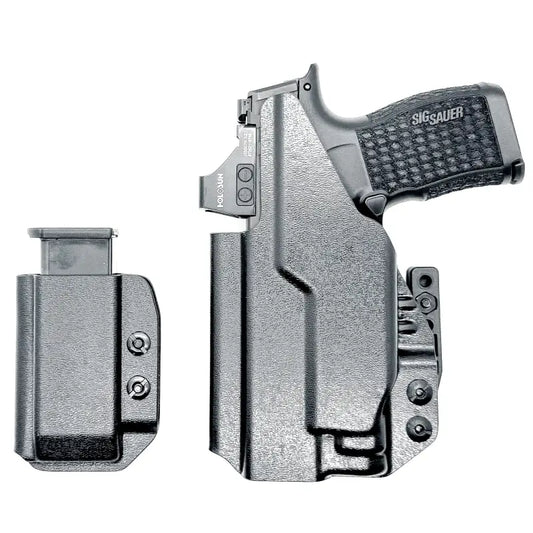 Four Brothers Holsters P365 Holster with Streamlight TLR-7 and magazine carrier