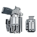 Pistol and magazine in holsters from Four Brothers Holsters for P365/P365X with Streamlight TLR-7