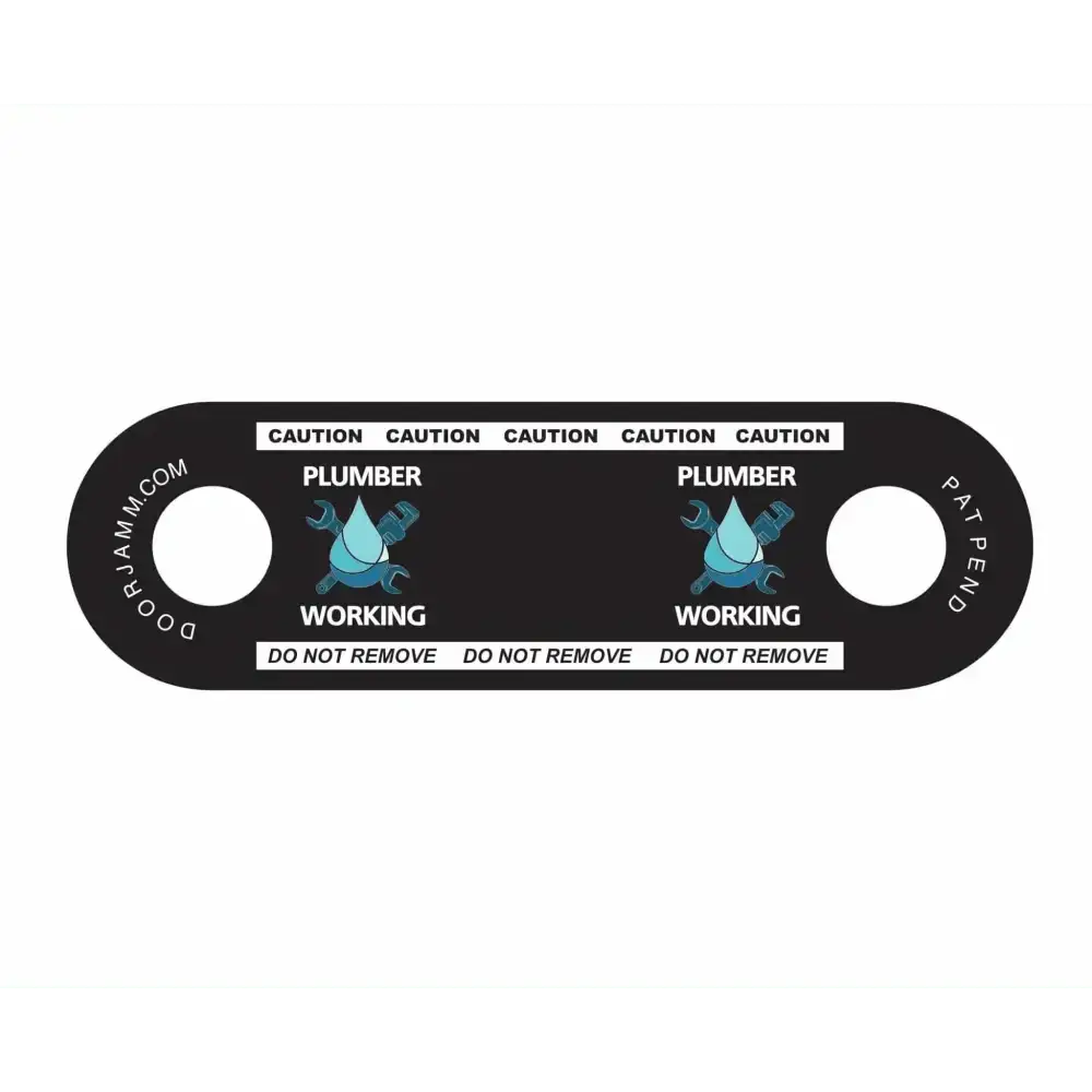 PLUMBER DoorJamm (7 colors) - Chief Miller Apparel