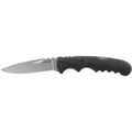 Folding Knife Stainless Steel from COAST BX300 with Textured Black Handle and Silver Blade