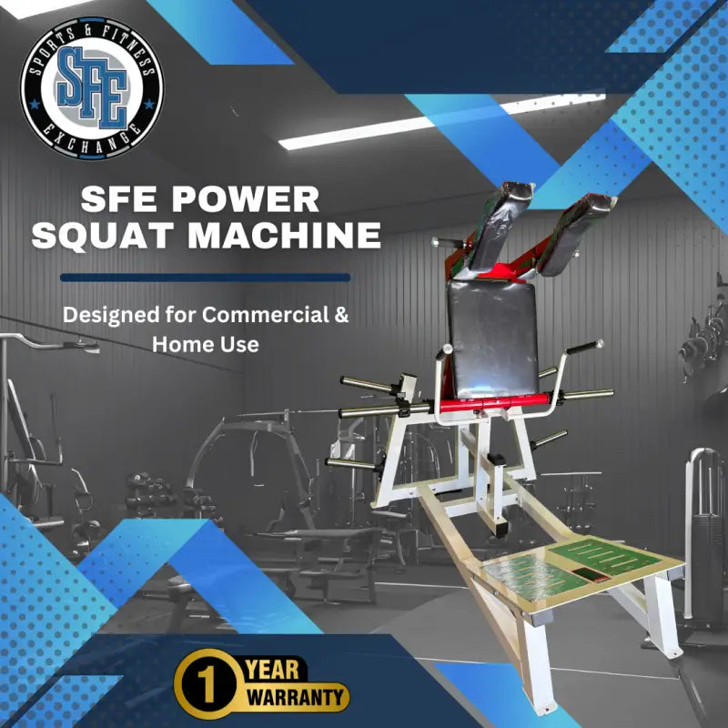 SFE Power Squat Machine for effective leg workouts and strength training at home