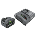 Power tool battery pack and charging station from FLEX FX0421-1H Stacked Starter Kit